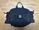 The North Face Blue Kanga Grey Lumbar Fanny Pack For Mountain Hiking Waist Bag