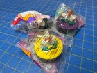 1996 Mcdonalds Mighty Ducks Toys - Set Of 3 New Happy Meal Toy