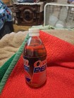 Original Vintage 1993 Clear Cola Crystal Pepsi Glass Bottle 16 Oz  Full Nos