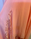 Jjs House Coral V Neck Asymmetrical Chiffon Lace Bridesmaid Dress 2  127