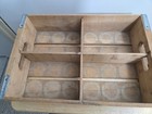 Vintage Lollipop Soda Bottle Wood Wooden Box Crate 