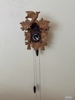 Cuckoo Clock  Stamped Authentic Black Forest By Emil Schmeckenbecher     60   s-70   s