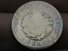1899 Liberty Head V Nickel 5 Cent Piece- Good vg Details