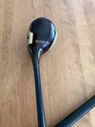 Antique Hickory Wood Shaft Spalding Kroflite Fancy Face Driver Golf Club
