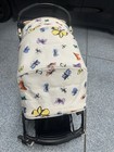 Bugaboo Rare Special Edition Andy Warhol Butterflies And Bugs Fabric Apron Hood