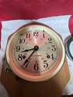 Vintage Seth Thomas Corsair Nautical Ship s Bell Clock 8-day Fully Working