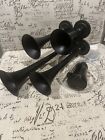 4 Trumpet Train Horn Kit Truck utv  Impact Drill Train Horn