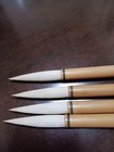 Set Of 4 Thick Calligraphy Brushes