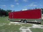 New 8 5 X 30 8 5x30 Enclosed Concession Food Vending Bbq Trailer Full Equipment