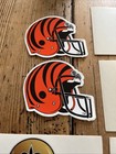 Lot Of 6 Vintage Official Nfl Helmets 1990   s Decals 5   x3     