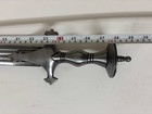 Antique Broad Khanda Straight Sword Pulwar Vintage Tulwar Dagger Collectible
