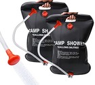 Dkovn Solar Shower Bag  1 2 4 Pack 5 Gallons 20l Camping Shower Bag  Portable 