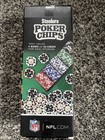Pittsburgh Steelers 100 Count Casino Style Poker Chips Chips - 5 Color New