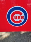 Chicago Cubs Baseball Budweiser Beer Outdoor Patio Umbrella Bar Wrigley New