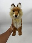 Hansa Red Fox Plush Standing Realistic Stuffed Animal Soft Toy