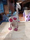 Vtg Wooden Giraffe Pull Toy  1129