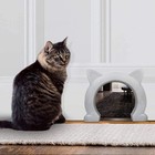 Ikuso Indoor Cat Door  Cat Door For Interior Door  Pet Doors For Cat  Kitties