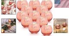Delicate Rose Gold Votive Holders - 36 Pcs Wedding Decor Set