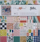 Maggie Holmes Gather Paper Pad Stamp Scrapbook Bundle