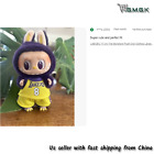 Labubu 7  Monster Plush Doll Clothes Warriors No 30 Basketball Sportswear No Toy