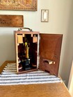 Antique E  Leitz Wetzlar Brass Microscope  Antique Brass Microscope In Org  Box