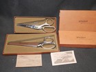 Gingher G-7p G-8 Pinking Shears Knife Edge Original Box - 2 Pair In Box