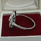 1 80 Ct Created Diamonds Engagement Ring For Women s 14k White Gold Finish Band