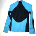 Nike Vaporwick 1 2 Zip Long Sleeve Jersey Womens Size Medium Blue