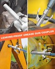 Grease Gun Coupler Extra Long Grease Gun Tips For Tight Spaces  High Pressure 10