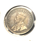 Monix Canada  1919  Vf20 Sterling  925 Silver Ten Cents