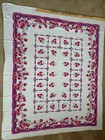 Vintage Strawberry Printed Tablecloth 52x60  good Condition