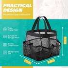 Loyee Mesh Shower Caddy Portable For College Dorm Room Essentials With 8 Pockets