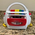 Playskool Tape Cassette Player Recorder Dual Microphones 1993 Works See Video