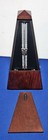 Vintage Wittner Metronome 801m Wind Up Wood Matte Mahogany Color Made In Germany