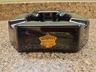 Murphys Irish Amber Stout Ceramic Ashtray Advertising Black Beer Cigar