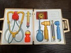 Fisher-price 1977 Vintage Medical Kit 936 Complete In Good Condition Made In Usa