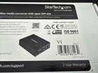 Startech Mcm1110sfp Gigabit Ethernet Fiber Media Converter - New