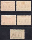 Momen  Rhodesia Sg  144 151 1910-13 Mint Og H   400 Lot  66497