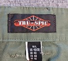 Tru-spec Tactical Cargo Pants Men s 40x30 Olive Green Ripstop Military Bdu