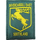 Invercargill East Southland Nz Scout Patch Vintage Woven Boy Scouts
