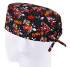 Scrub Hat For Men  Surgery Headgear For Doctors  Nurses  Cartoon Surgical Cap