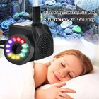 10w 160gph Submersible Fountain Pump With Led Light For Outdoor Pond Fish Tank