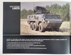 Mack Defense Lakota Infantry   Multirole Combat Vehicle Leaflet Military 2016
