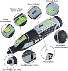 Workpro 12v Cordless Rotary Tool Kit 5 Variable Speed 114 Pcs Change Accessories