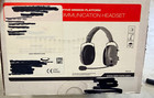 Ops-core Amp Communication Headset Tan black Dual Ear Boom Mic Noise Cancel