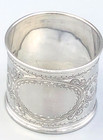Antique Gorham   830 Sterling Silver Round Napkin Ring 1 5  Wide Band