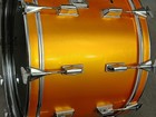 Pearl Fiberglass 14x22 Gold Gloss Bass Drum  Vintage Japan