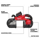 Milwaukee M18 Fuel Deep Cut Band Saw Kit