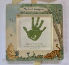 Babys First Handprint   Footprint Keepsake Frames Winnie The Pooh
