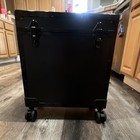 Paul Mitchell Rolling Travel Case - Black Metal Fabric